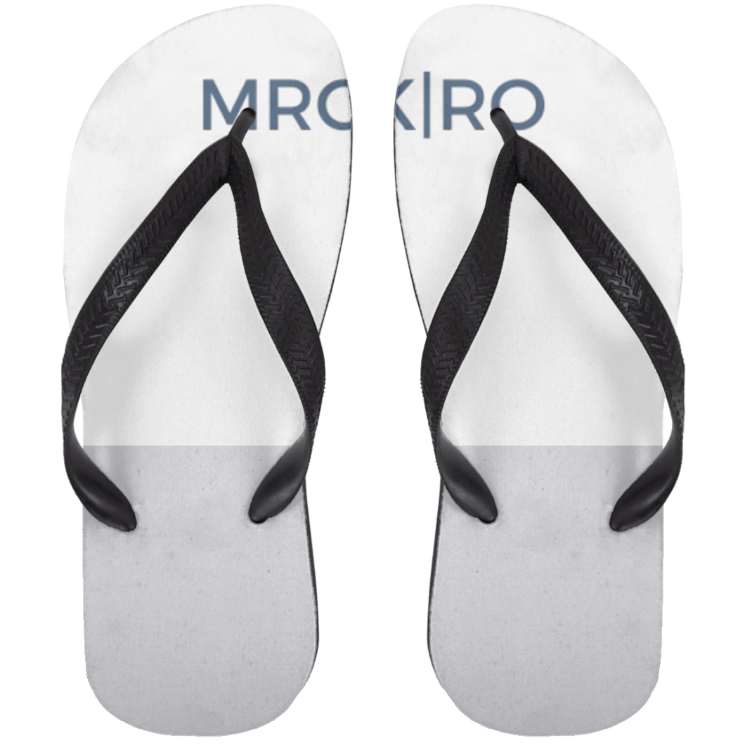 MRCK.RO Adult Flip Flops